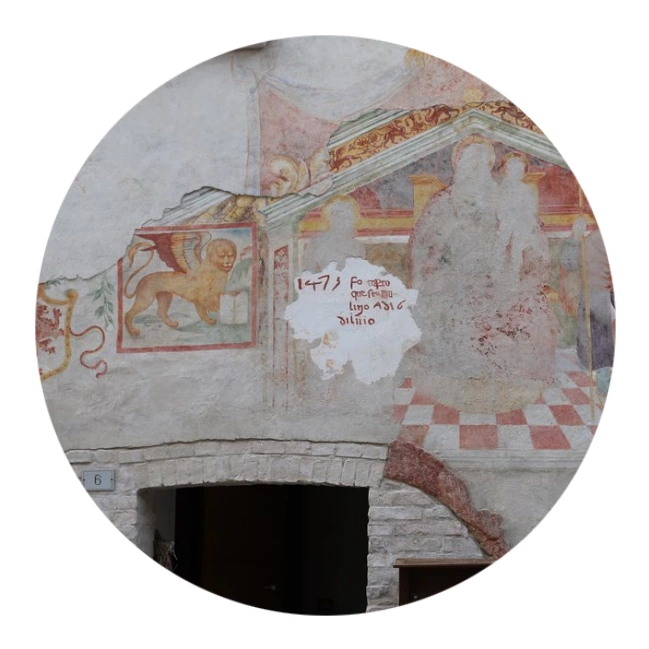 Affresco medioevale Casa vacanze Irma Affresco medioevale Casa vacanze Irma